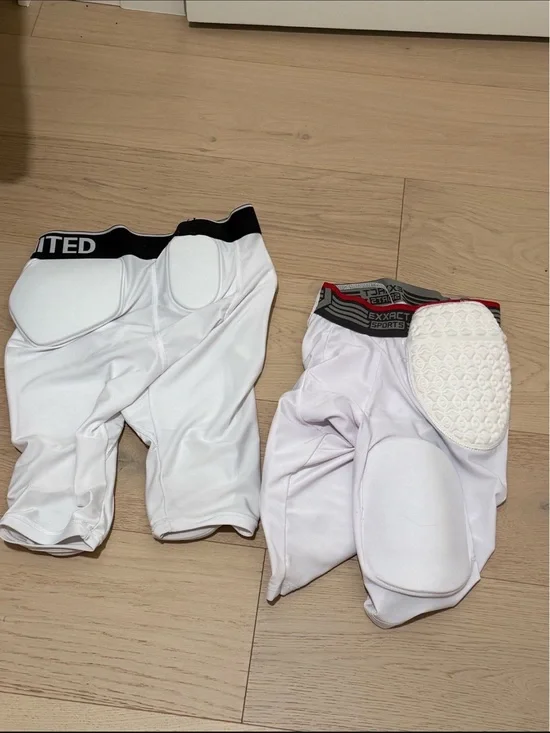 Football gurdles for Men – White