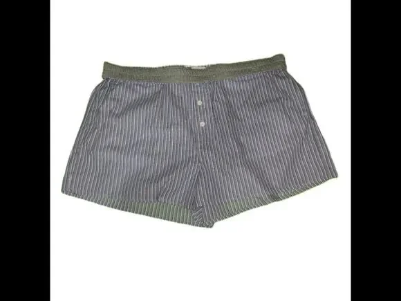NB Boxer Short Striped Blue Gray XL