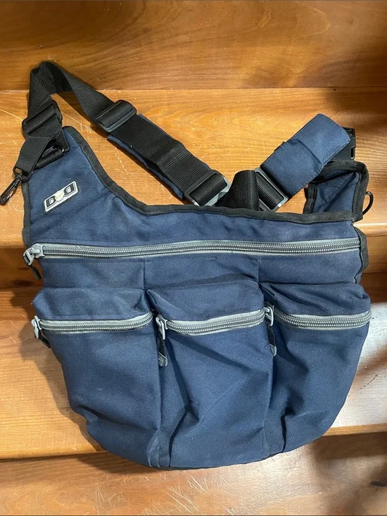 Diaper Dude Navy Crossbody Bag