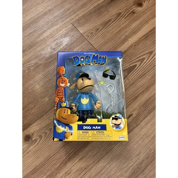 Jakks Dreamworks Dog Man Collectible Action Figure 5