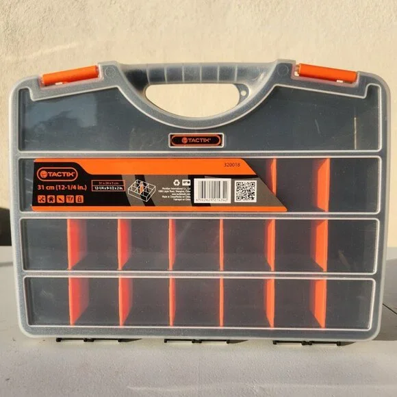 NEW 21 Compartment Plastic Portable Small Parts Organizer Tool Box Divider Divid