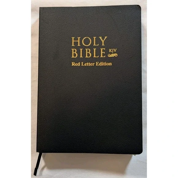 Holy Bible KJV King James Version Red Letter Edition One Million Words Paperback