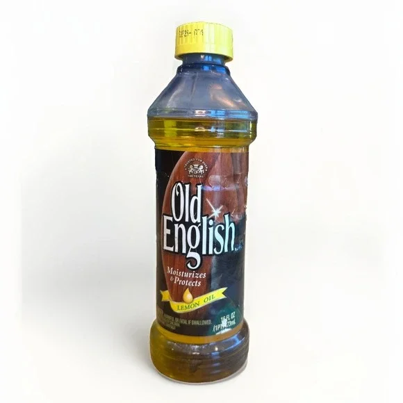 Vintage 2001 Old English Lemon Oil Furniture Polish 16 fl oz ~ 95% Full Original