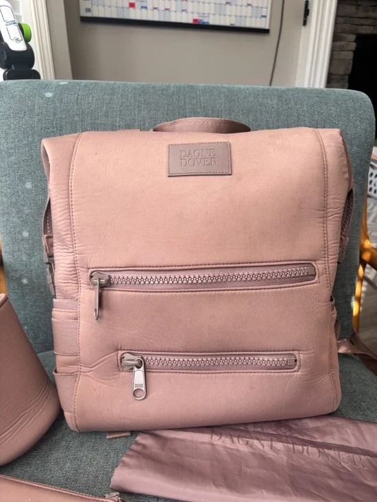 Dagne Dover Large Indi Diaper Bag in Dune