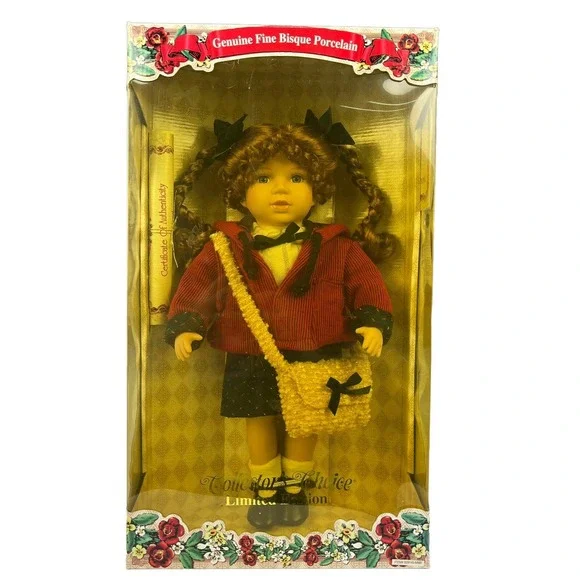 Collector's Choice Genuine Fine Bisque Porcelain Doll Limited Edition‎ 17
