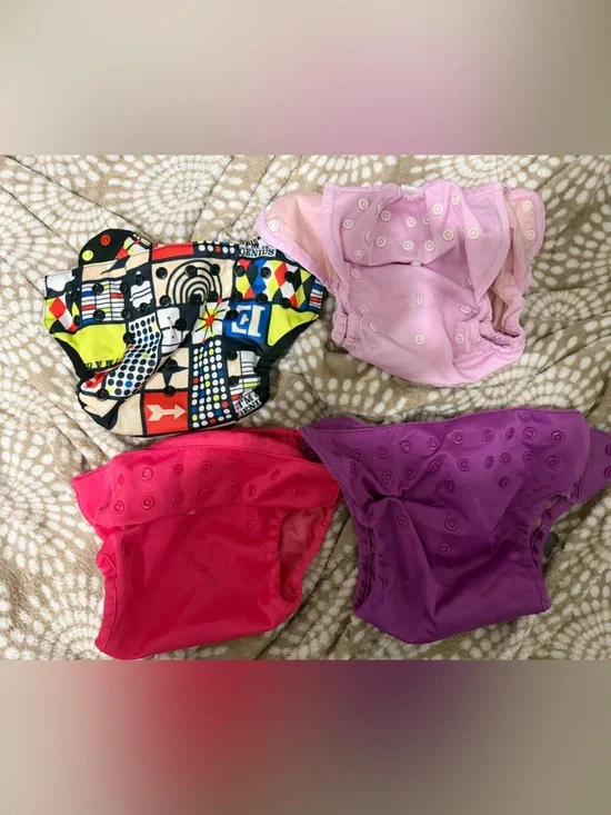 4 Cloth Diaper Covers