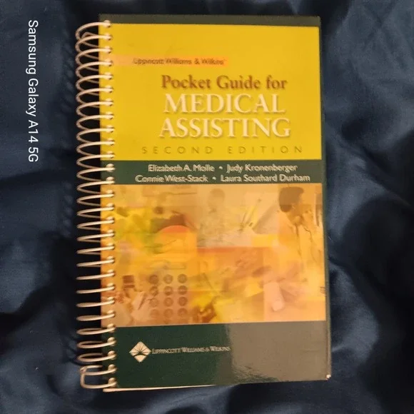 LIPPINCOTT Pocket Guide for Medical Assisting Spiral Textbook 2nd Edition