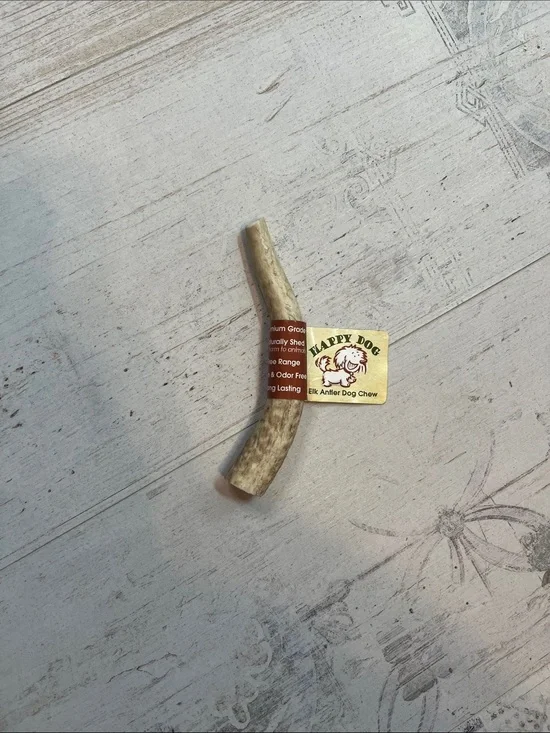 Happy Dog Elk Antler Dog Chew XS