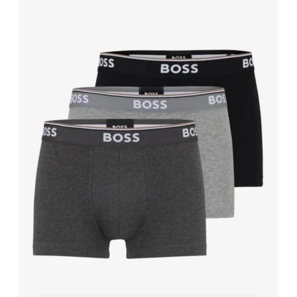 Hugo Boss Hugo Trunk 3P Power 3 Pack 2XL Boxerbriefs Boxershort Cotton Stretch