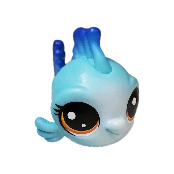 Littlest Pet Shop #3-50 FISH Frye‎ Fishley Blue Angelfish