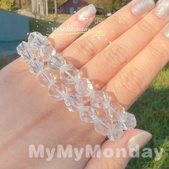 COPY - Clear Quartz Bracelet 9mm