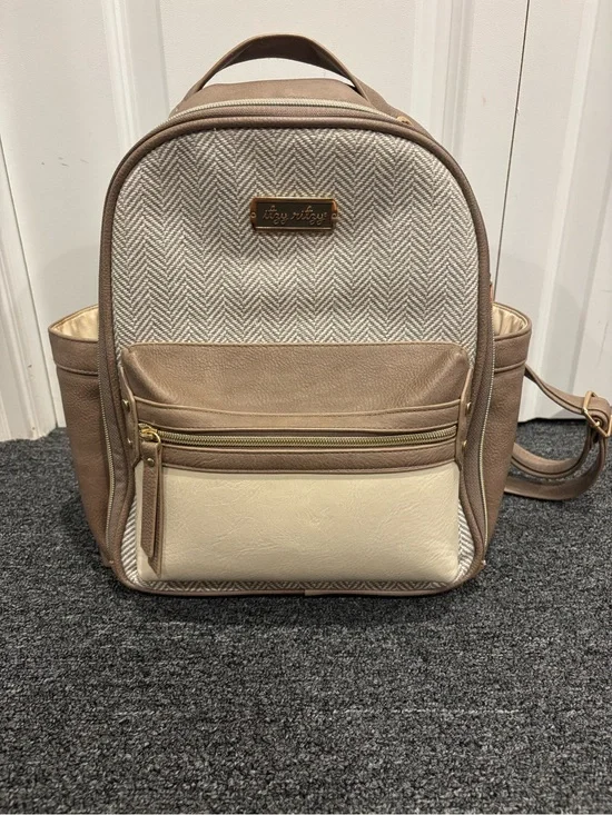 Itzy Ritzy Mini Backpack Vanilla Latte