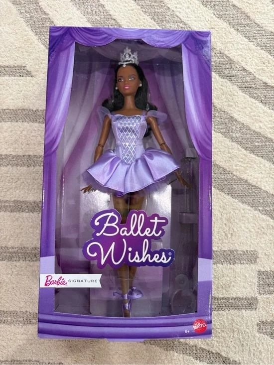 Barbie Purple Ballet Wishes Doll