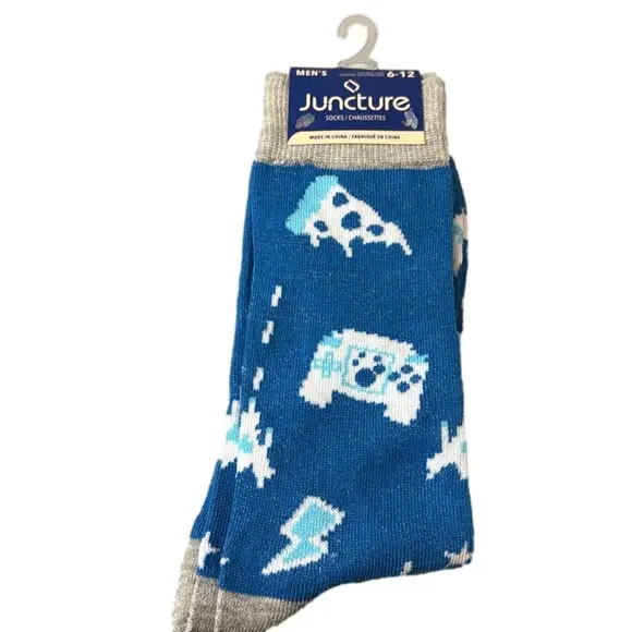 Juncture Gamers Crew Socks NWT