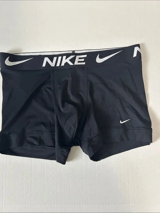 Nike Black and White Dri-FIT Athletic Boxer Briefs
