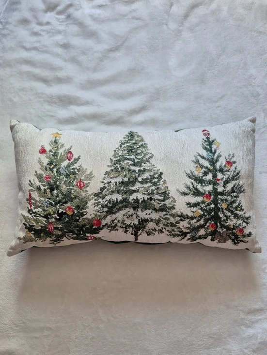 Christmas Brentwood Original Throw Pillow - Green/Red