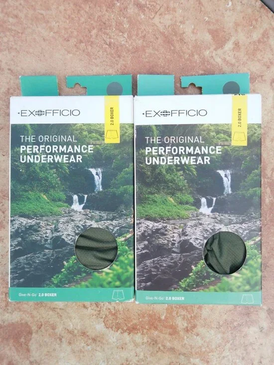 NWT ExOffico Performance Give-N-Go 2.0 Boxers | XXL