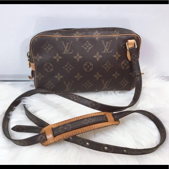 Louis Vuitton Brown Monogram Crossbody Bag