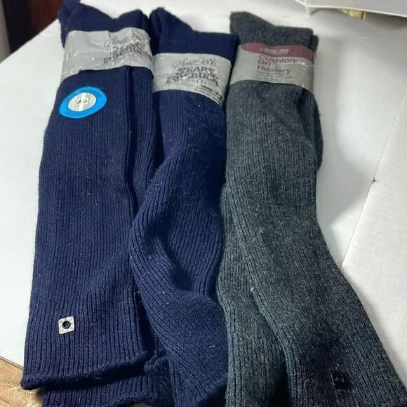 Lot of 3 deadstock Sears Best socks size 10-13