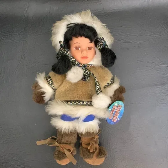 Attic Circle Enterprises Alaskan Friends Traditional Dress Girl Doll Ages 3 Up