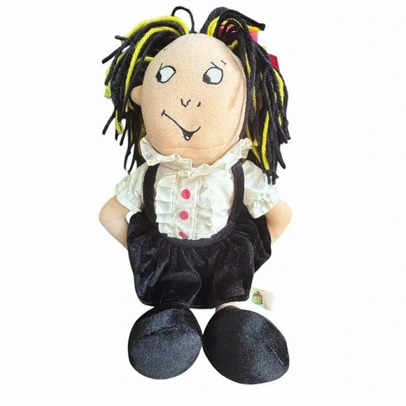 Classic Eloise Doll Plush Toy Book Collection Black Hair Good Stuff Tag 14