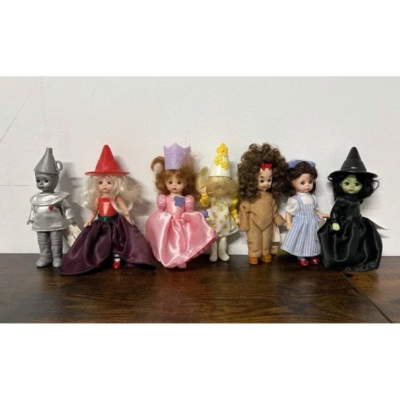 Madame Alexander Wizard of Oz Dolls McDonalds Exclusive 2007 Lot Of 7