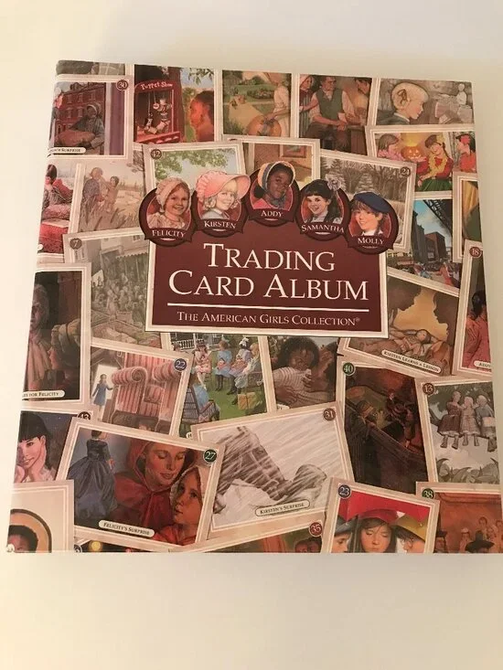 American Girl Trading Cards Album