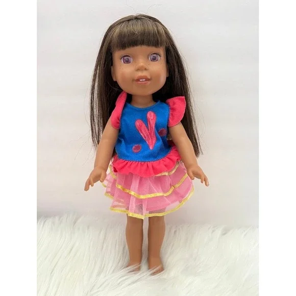 American Girl WellieWishers Kendall Doll 14.5 Inch Brown Hair Violet Eyes FGD37