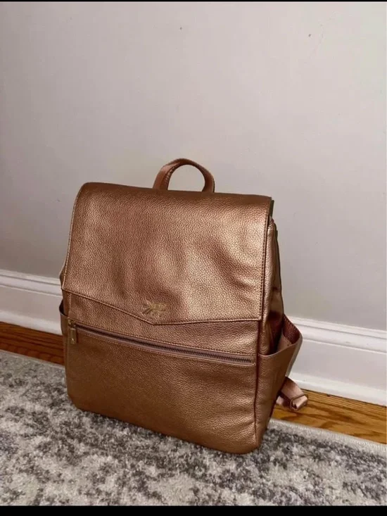 Freshly picked diaper bag in Rose Gold