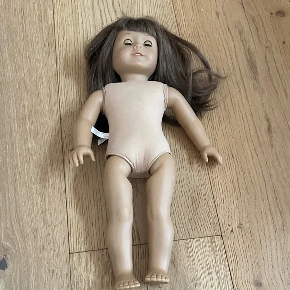 American Girl Doll with Brown Hair green eyes