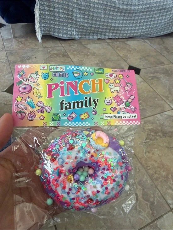 Pinch Family Colorful Sprinkle Donut Charm