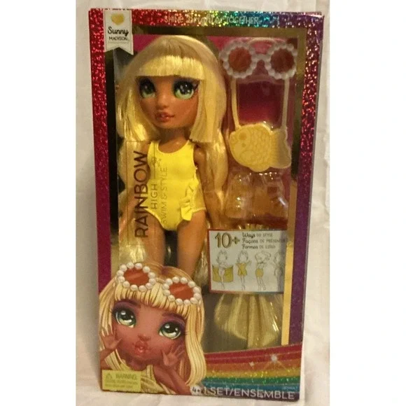 Rainbow High Swim & Style Sunny - Yellow 11