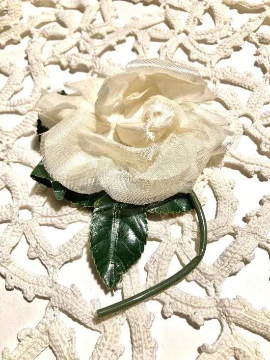 Camellia Flower Pin, Coco's favorite flower!