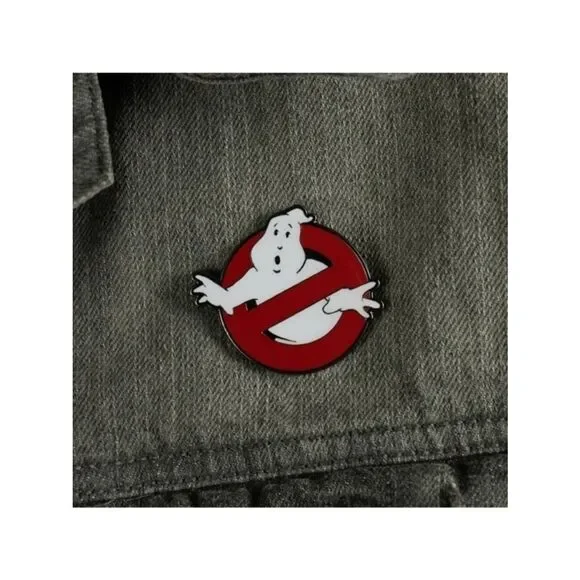 3/20 Ghostbusters Red and White Enamel Pin