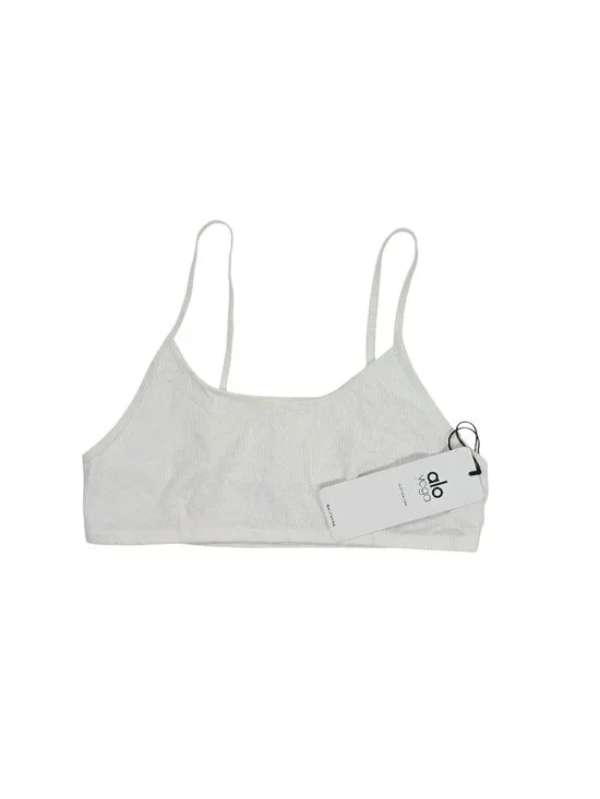 ALO Yoga Manifest Rib Bra W9550R in White