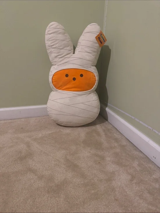 Plush Bunny Halloween Mummy 24”