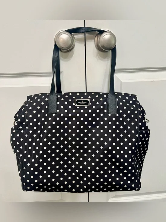 Kate Spade New York Taden Blake Avenue Polka Dot Diaper Bag