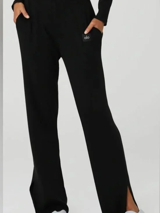 Knit Salana Tank and High Waist Wide Leg Pant (Size XS)
