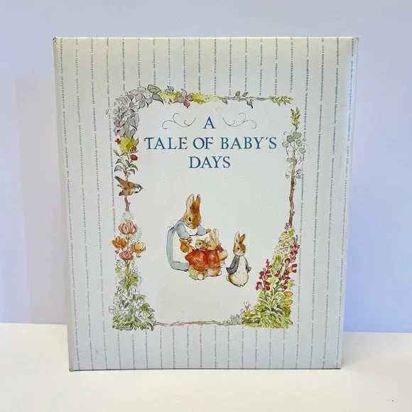 Beatrix Potter A Tale of Baby's Days Memory Book Peter Rabbit Vintage‎ 1994