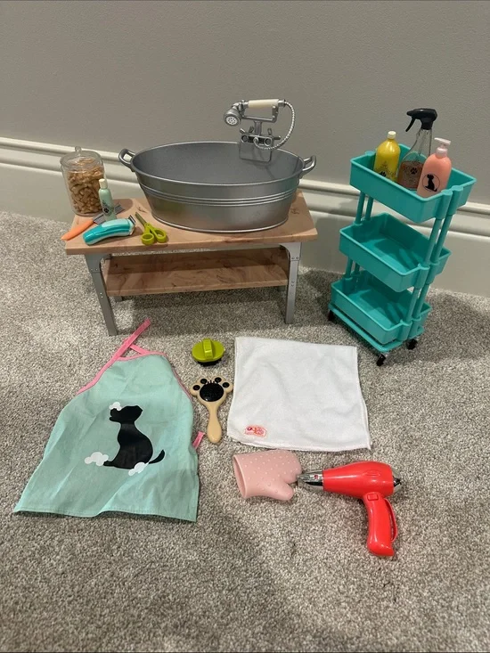 Our Generation Pet Grooming Station