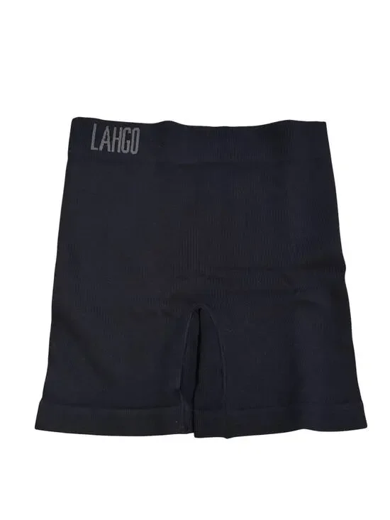 Lahgo Soft Supportive Seamless Modal Boxer Brief Black S NWT