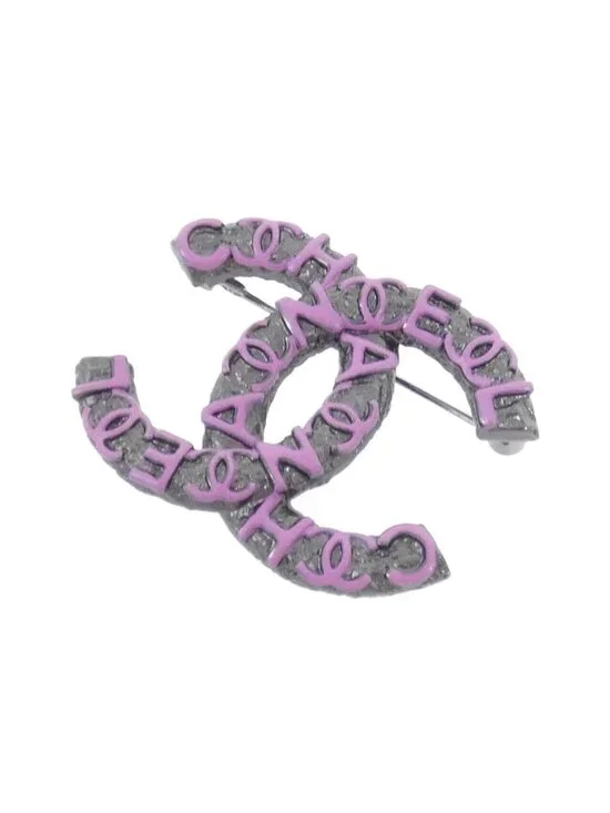 Chanel Brooch Pink