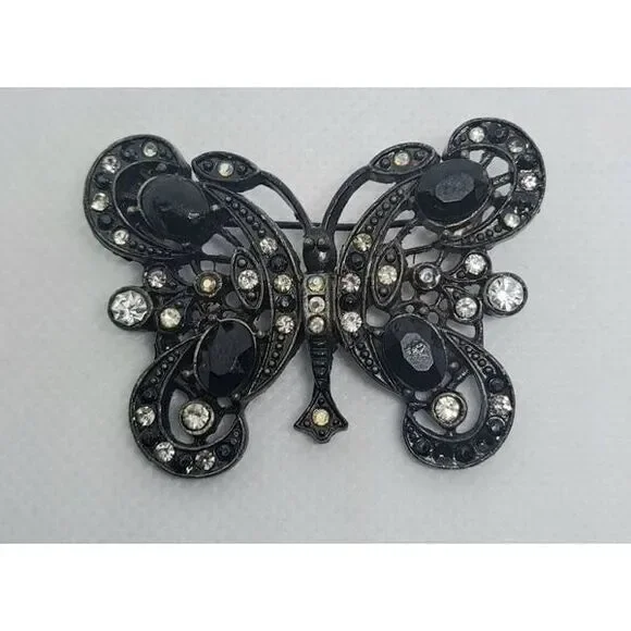AAI butterfly brooch