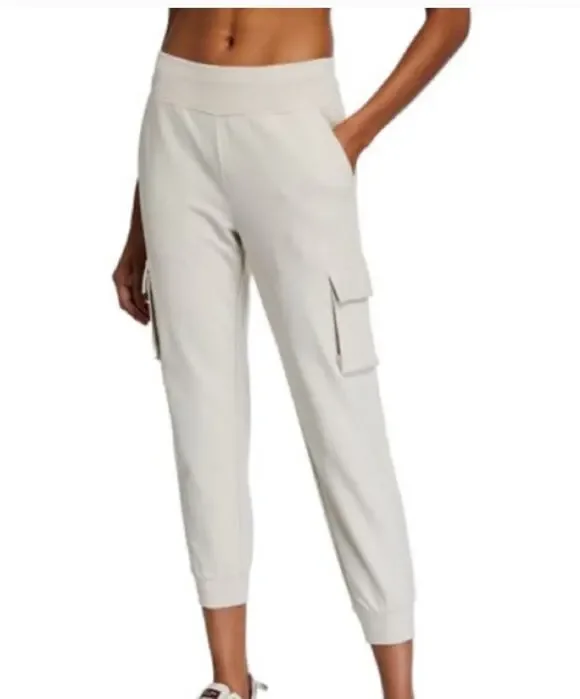 ALO Yoga High Rise Cargo Sweat Pant Cuffed Jogger 7/8 Size XS Womens