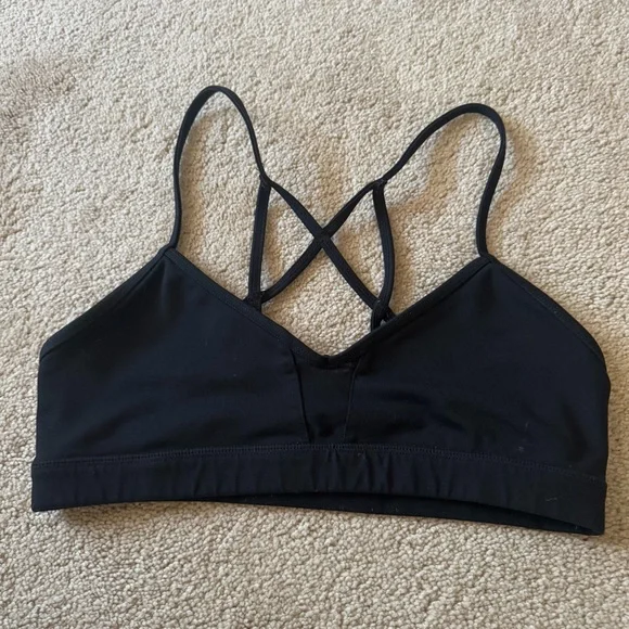 Alo yoga black sports Bra Size S