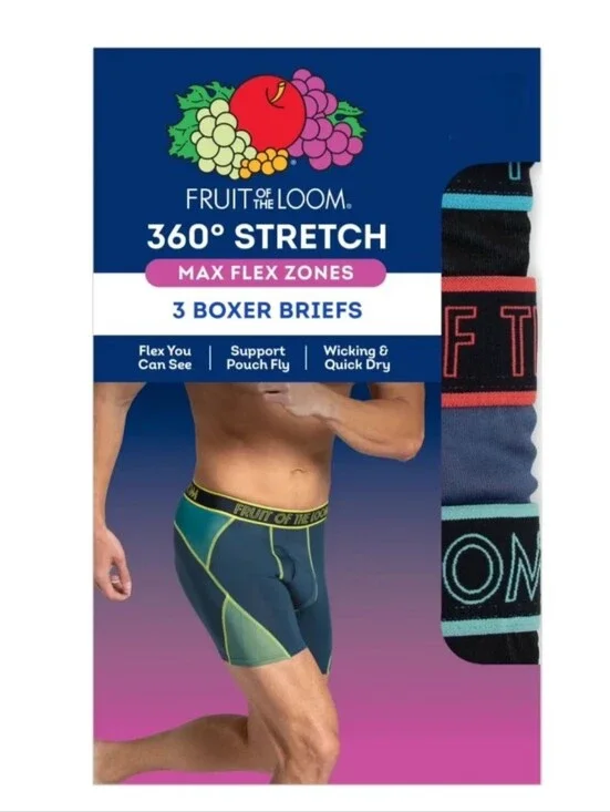 Max Flex Zone 360° Boxer Briefs