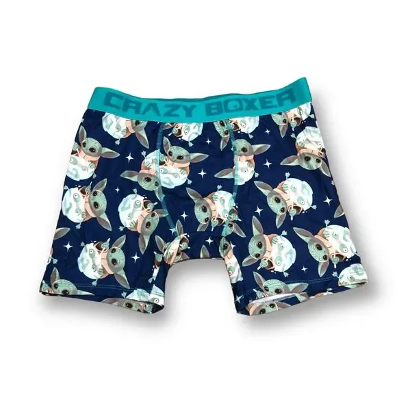Crazy Boxer The Mandalorian Frogz 'This is the way!' Men's Boxer Brief - Small