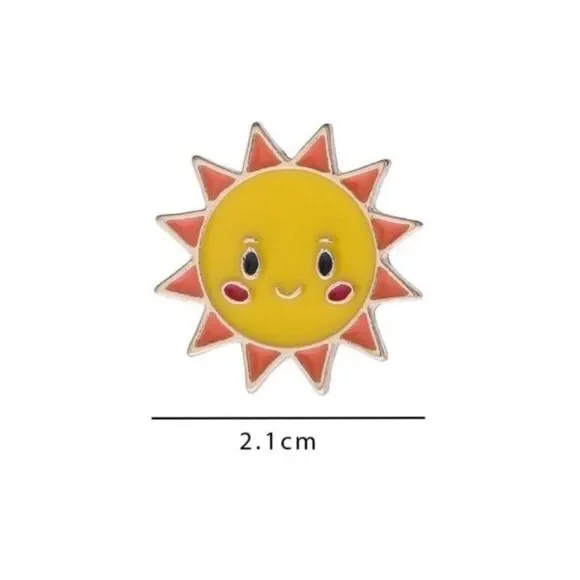 3/20 Sun Shining Enamel Pin