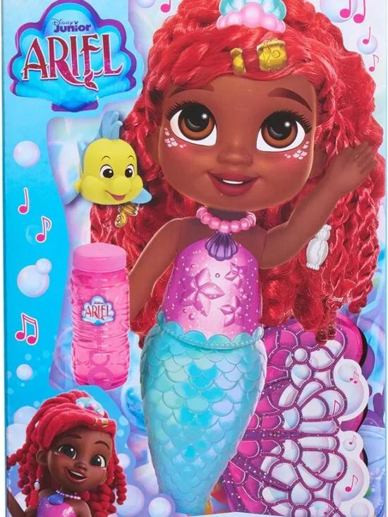 Just Play Disney Junior Bubbles Fun Ariel Doll and Accessories Amazon Exclusive