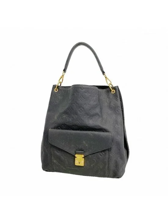 Louis Vuitton Handbag Monogram Empreinte Metis Noir